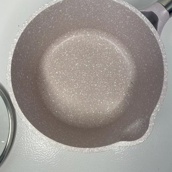 Masterclass Cookware Premium Collection 1.5qt 6.5” Saucepan Pot Lavender Purple - Picture 7 of 12